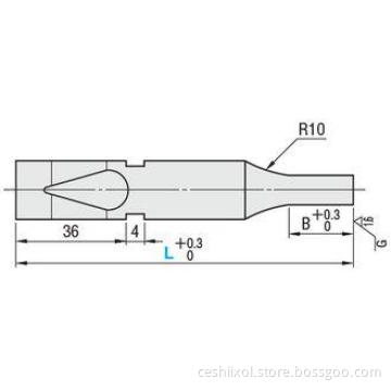 Finished Maching Ball Lock Punches SKH51 Heavy Load Type wi